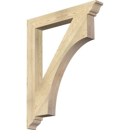 Ekena Millwork Westlake Traditional Rough Sawn Bracket, Douglas Fir, 4"W x 32"D x 40"H BKT04X32X40WTL01RDF